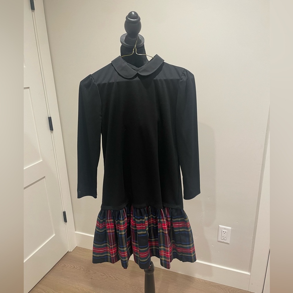 Girls drop waist dress